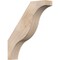Ekena Millwork 5 1/2"W x 26"D x 30"H Funston Smooth Knee Brace, Douglas Fir BRC06X26X30FST00SDF - alternate 1